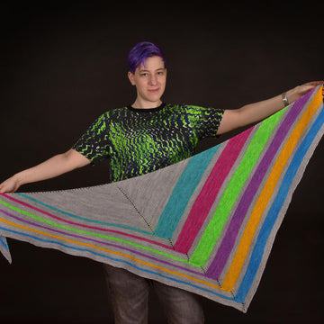Laser Tag Shawl