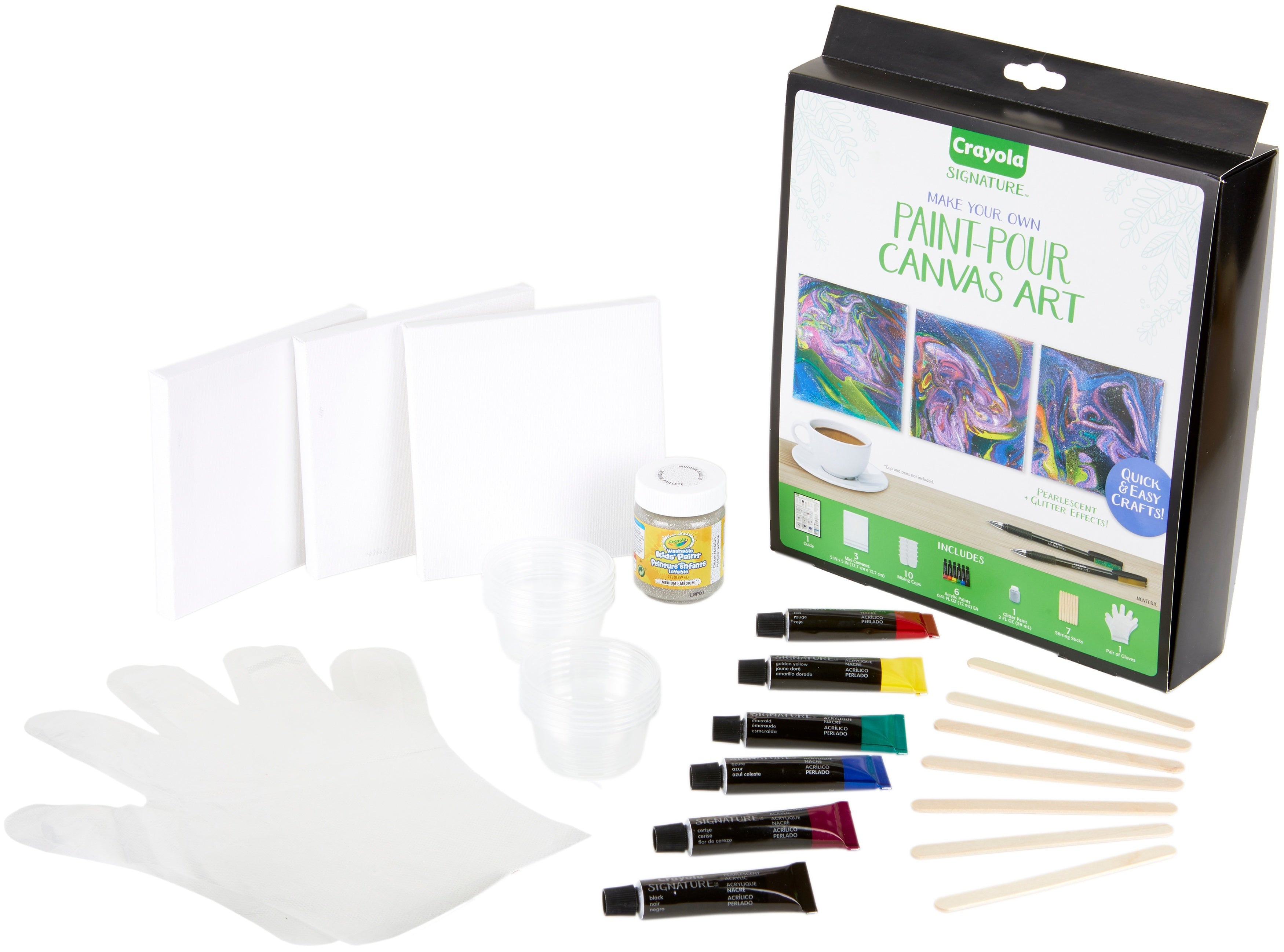 Crayola Paint Pour Canvas Art - 604055