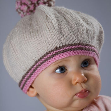 Molly May Beret and Shoes - Bc26 Baby Cakes by Little Cupcakes