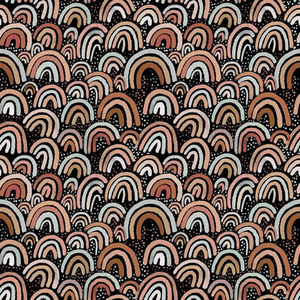 Poppy Fabrics - Digital Rainbows 1 Jersey