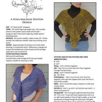 Queen Mab Shawl