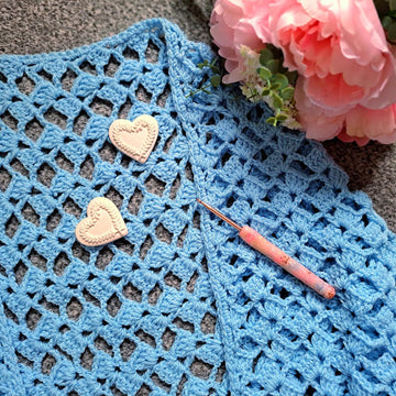Crochet Vintage Juliette Shawl Pattern