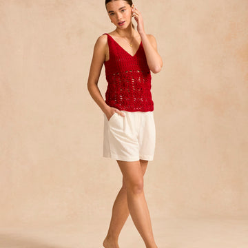 Shelly Strappy Top in Sirdar Stories - Downloadable PDF