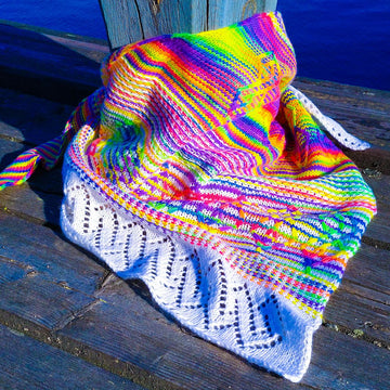 Unicorn Splash Shawl