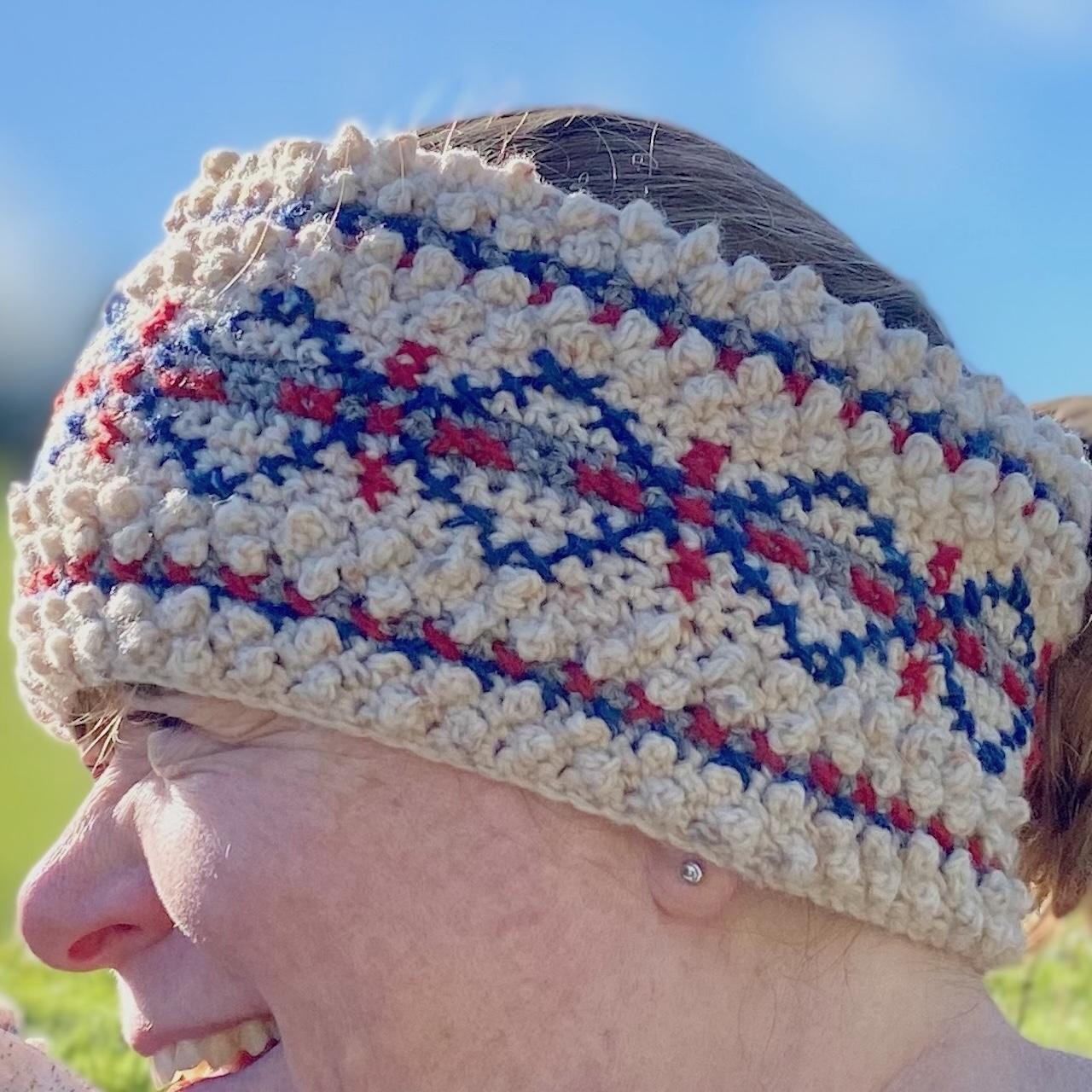Simple Fair Isle Wrist & Ear Warmers