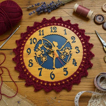 Crochet Clock Pdf + Video Tutorials