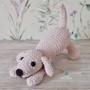 Playing Puppy - US Terminology - Amigurumi