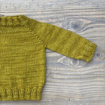 Top Down Simple Malabrigo Jumper