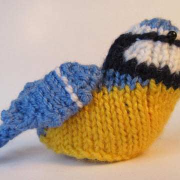 Blue Tit Bird Creme Egg Chocolate Cover