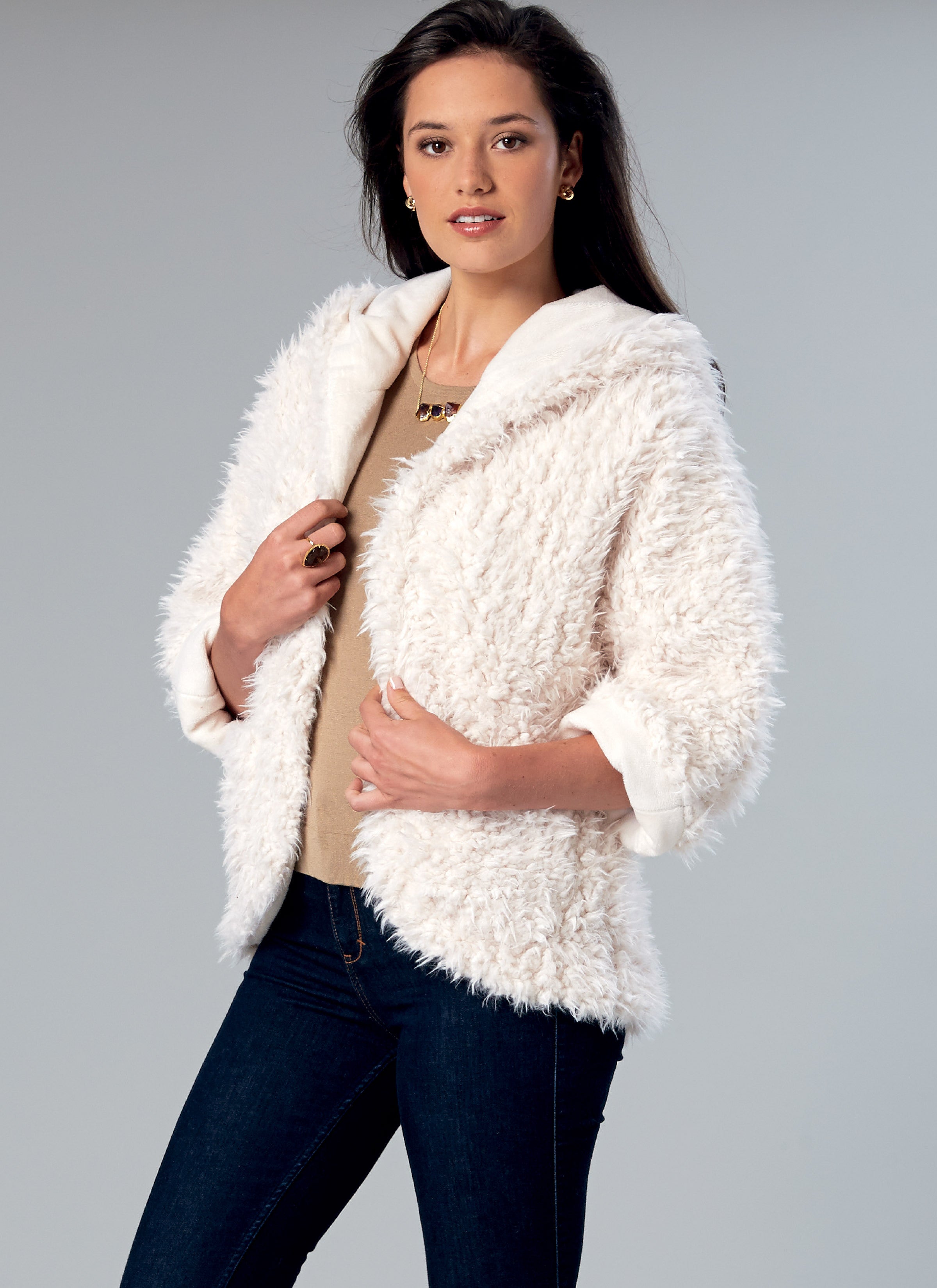 McCall's Misses' Open-Front Jackets with Shawl Collar and Hood M7511 - Sewing Pattern