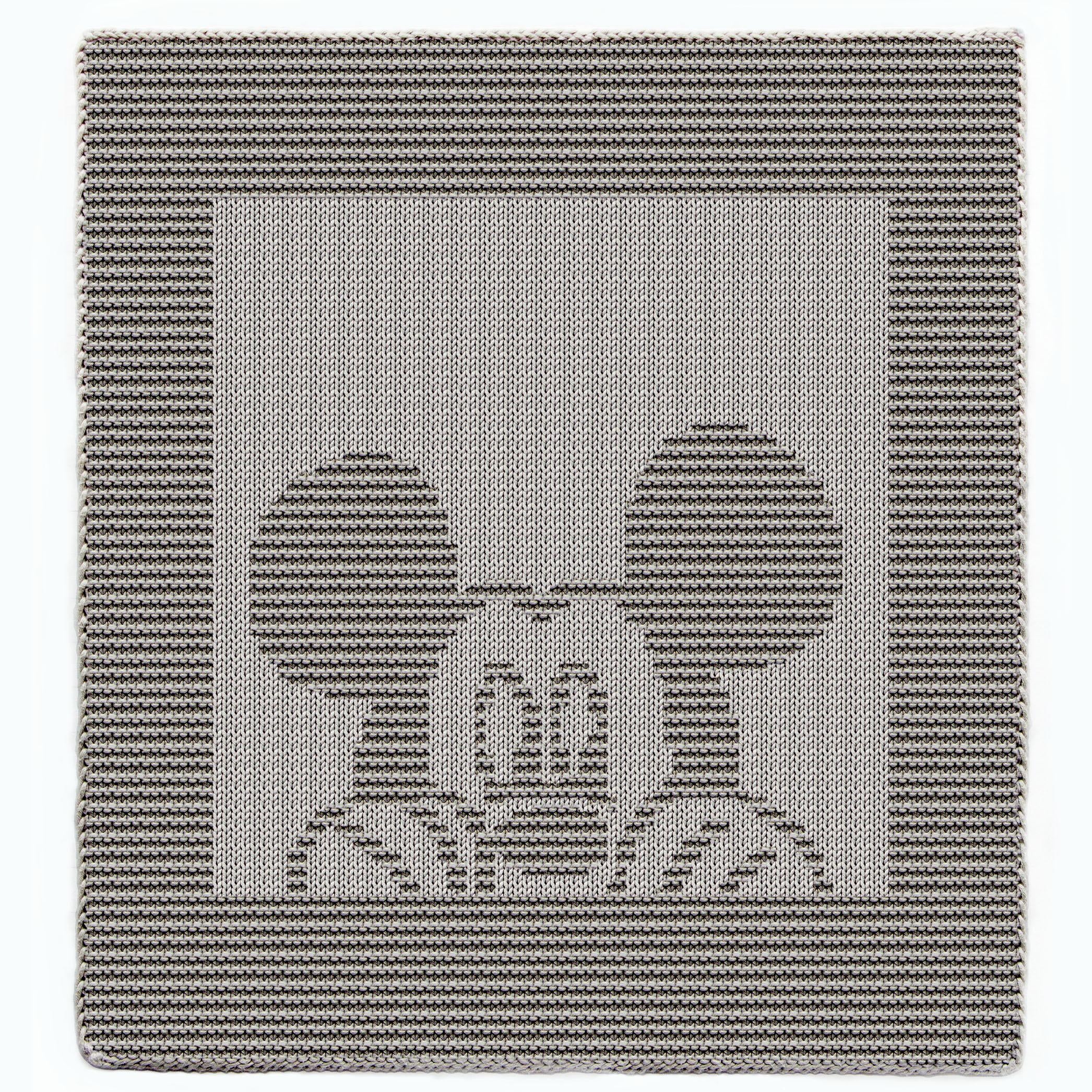 Mickey Mouse Knitting Pattern Square