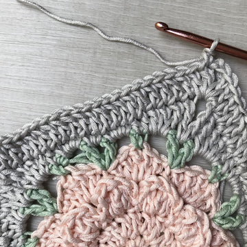 Rebekah's Flower Baby Blanket
