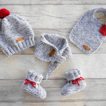 Strickanleitung - Erstlingsset - BASIC - No.168