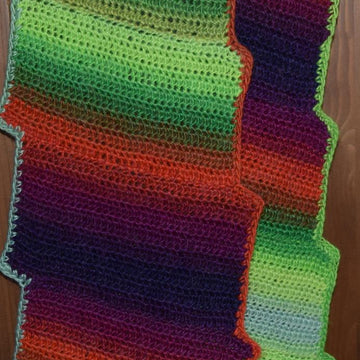 Retro Panel Scarf