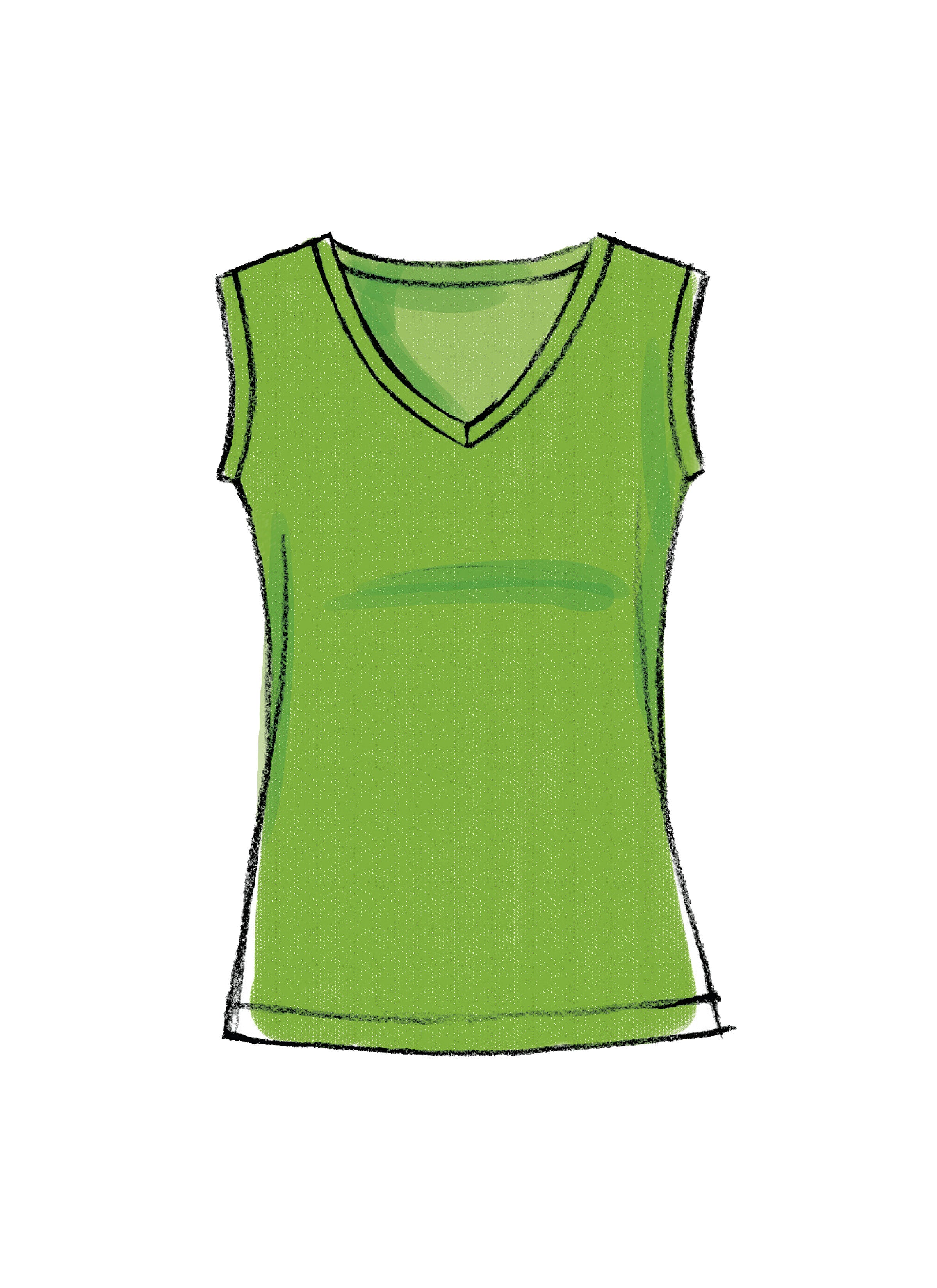 McCall's Misses' Tops M6964 - Sewing Pattern