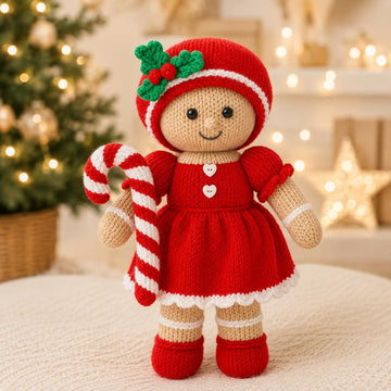 Gingerbread Girls Christmas Toy Decoration