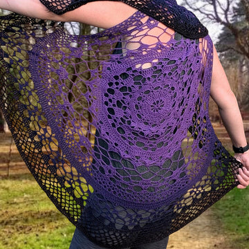 Mandala vest shawl summer