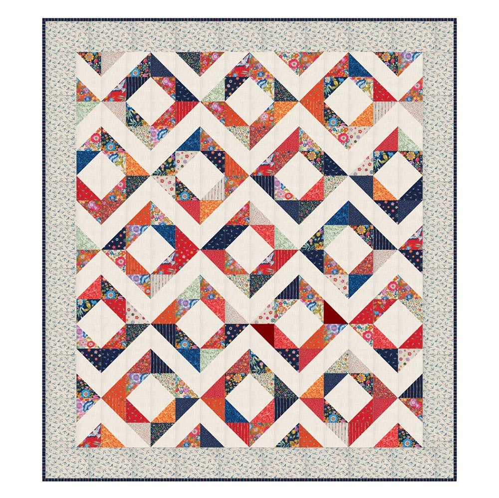 Moda Fabrics Low Volume With Pizzazz Pattern - DLL 136