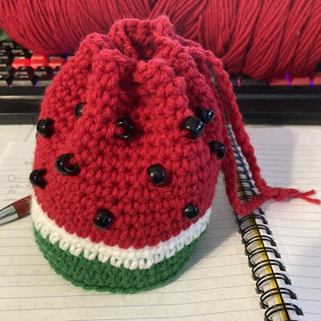Watermelon Dice Bag