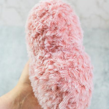 Faux Fur Heart