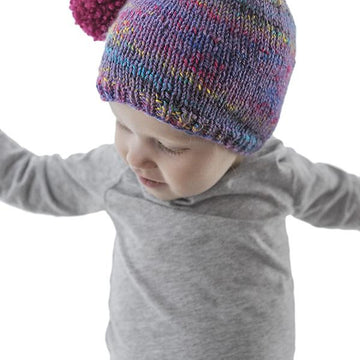 Easy Pom Pom Stocking Cap