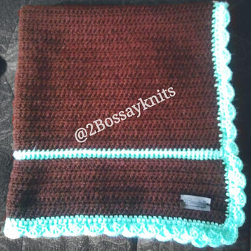 Mint n Chip Baby Blanket