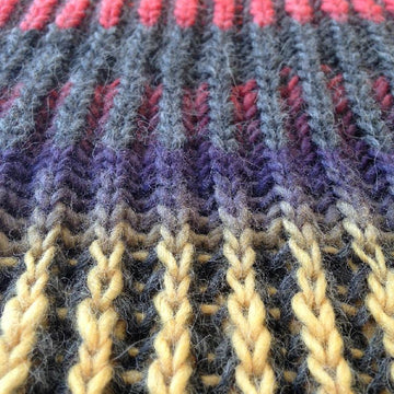 Color Shift Brioche Cowl