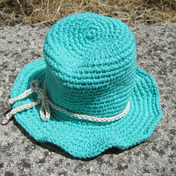 Crochet pattern summer baby hat