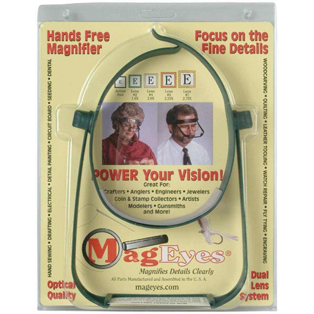 MagEyes Lens #2 & #4 Magnifier Kit - Dark Green