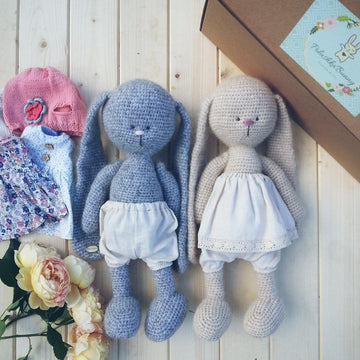 Crochet Pattern Amigurumi Bunny Toy