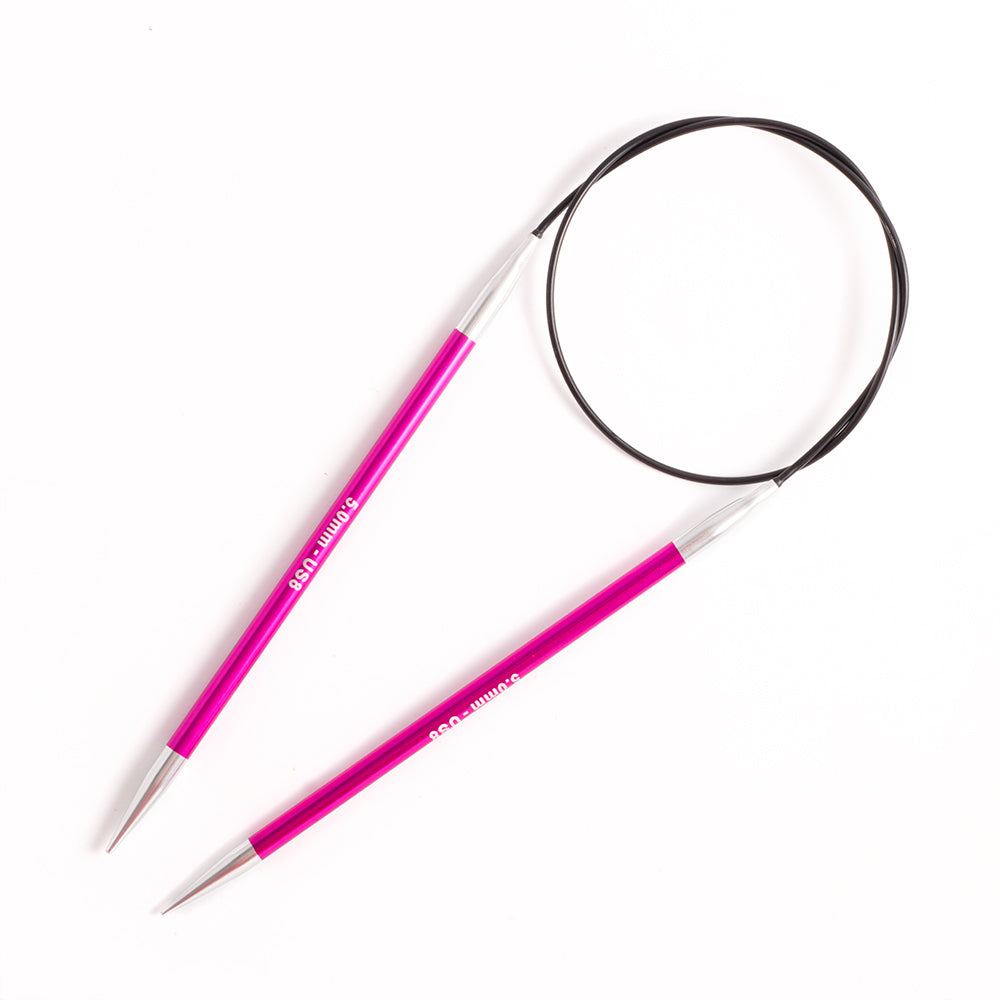 KnitPro Zing Fixed Circular Needles 60cm (24")