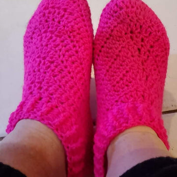 Crochet Adult Slippers