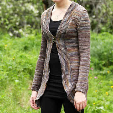 Rust & stone cardigan