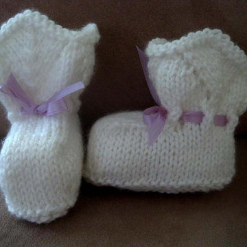 Little Cherub Bonnet & Booties Set
