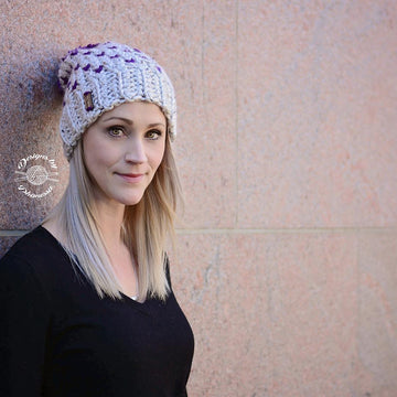 Crochet Fair Isle Slouch