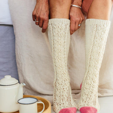 Darcy Cabled Socks