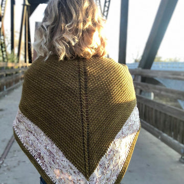 Golden Sparrow Shawl