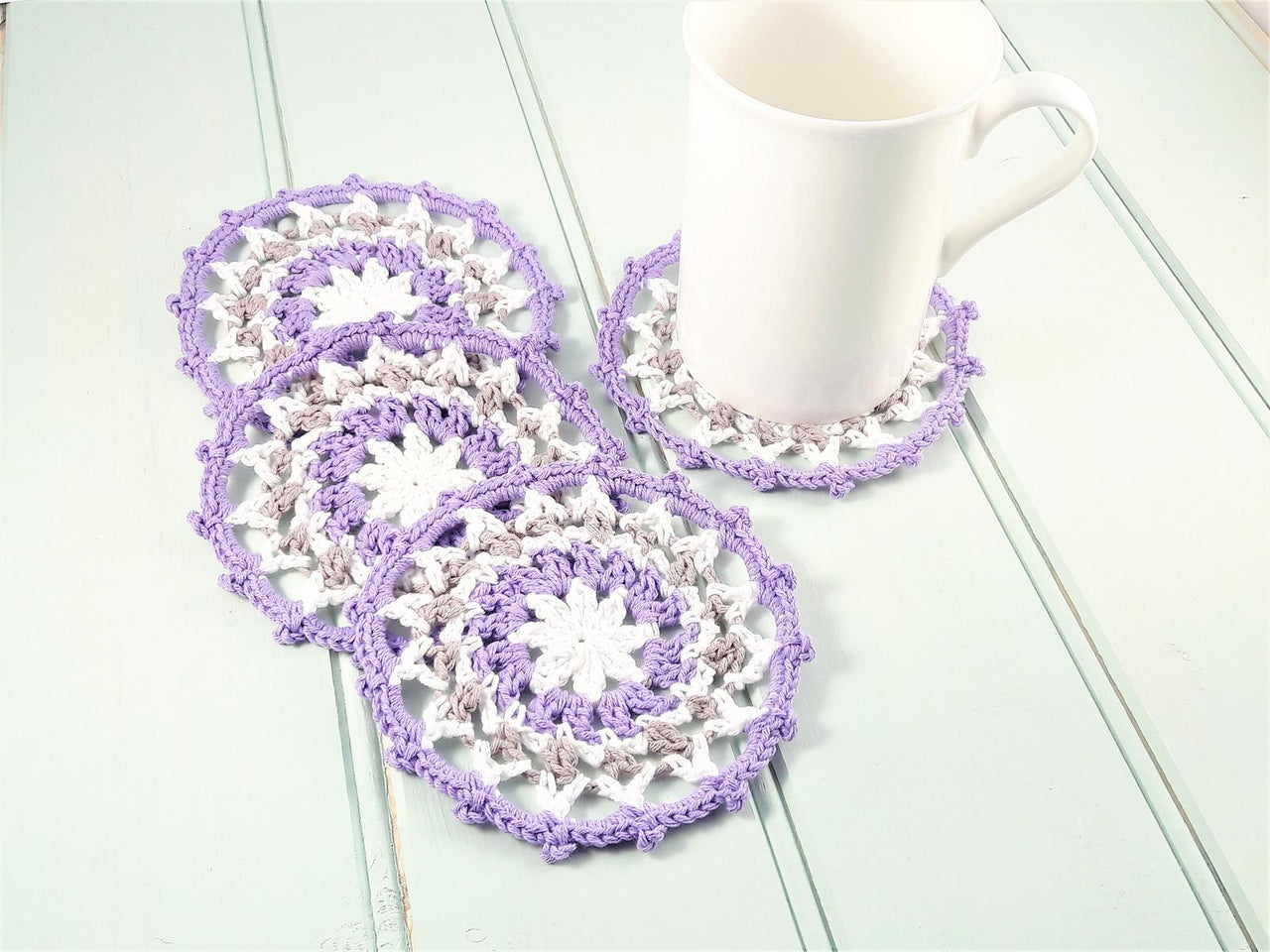 Mandala Wheel Coasters