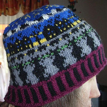 Night cat beanie