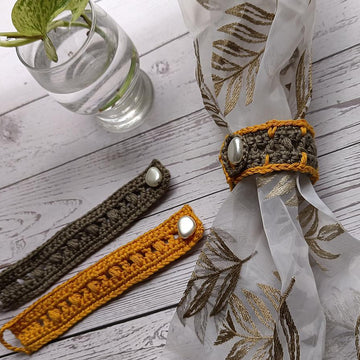 Pillars 'n' Spikes Curtain Ties