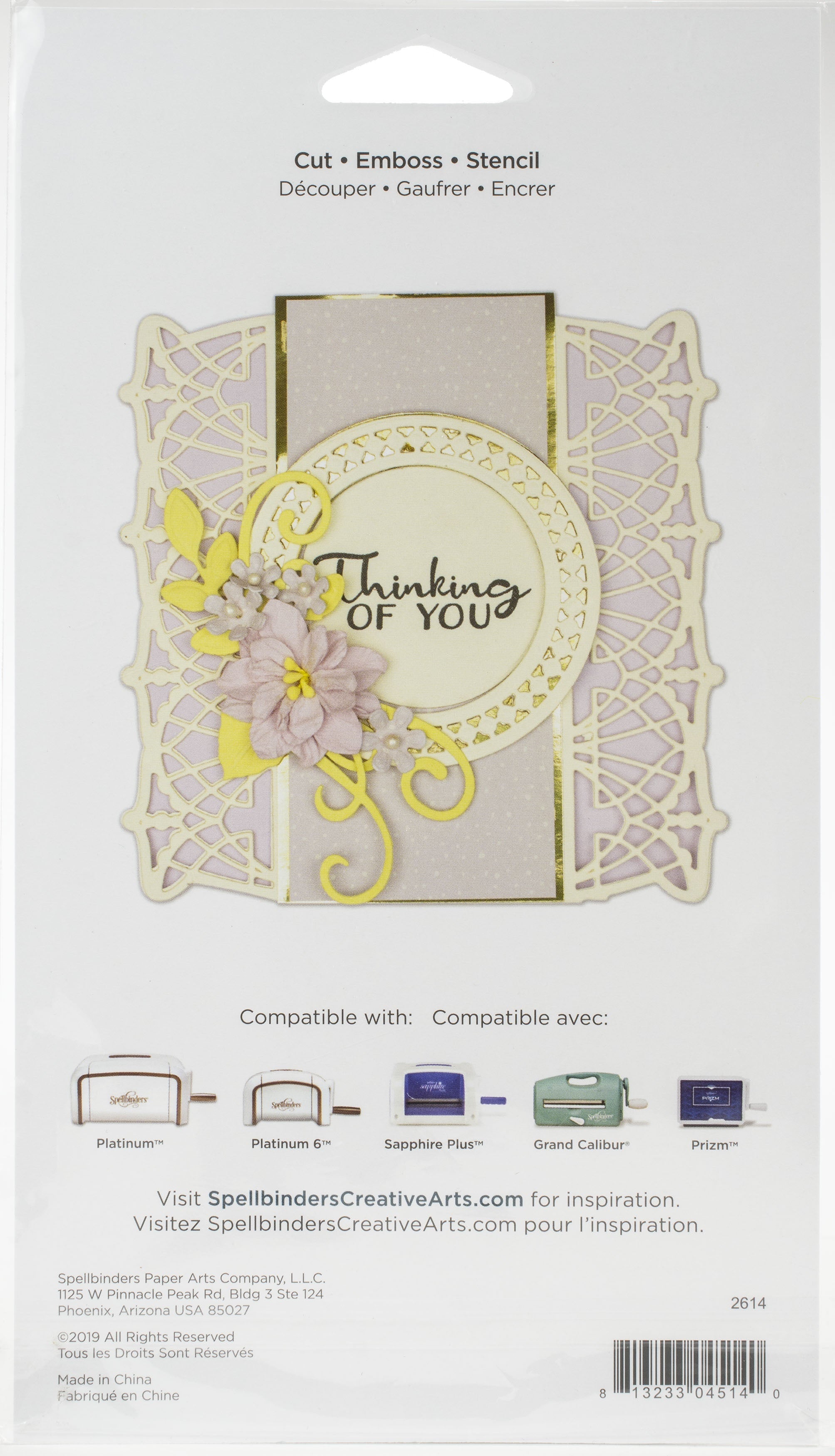 Spellbinders Shapeabilities Dies By Becca Feeken - Candlewick Classics Doily Border