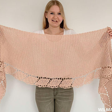 Vibrant Virginia Shawl
