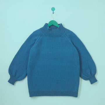 Simple Soho Sweater - Free Jumper Knitting Pattern for Women in Paintbox Yarns Simply Aran