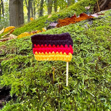 Patriotic gnome of Germany (boy)