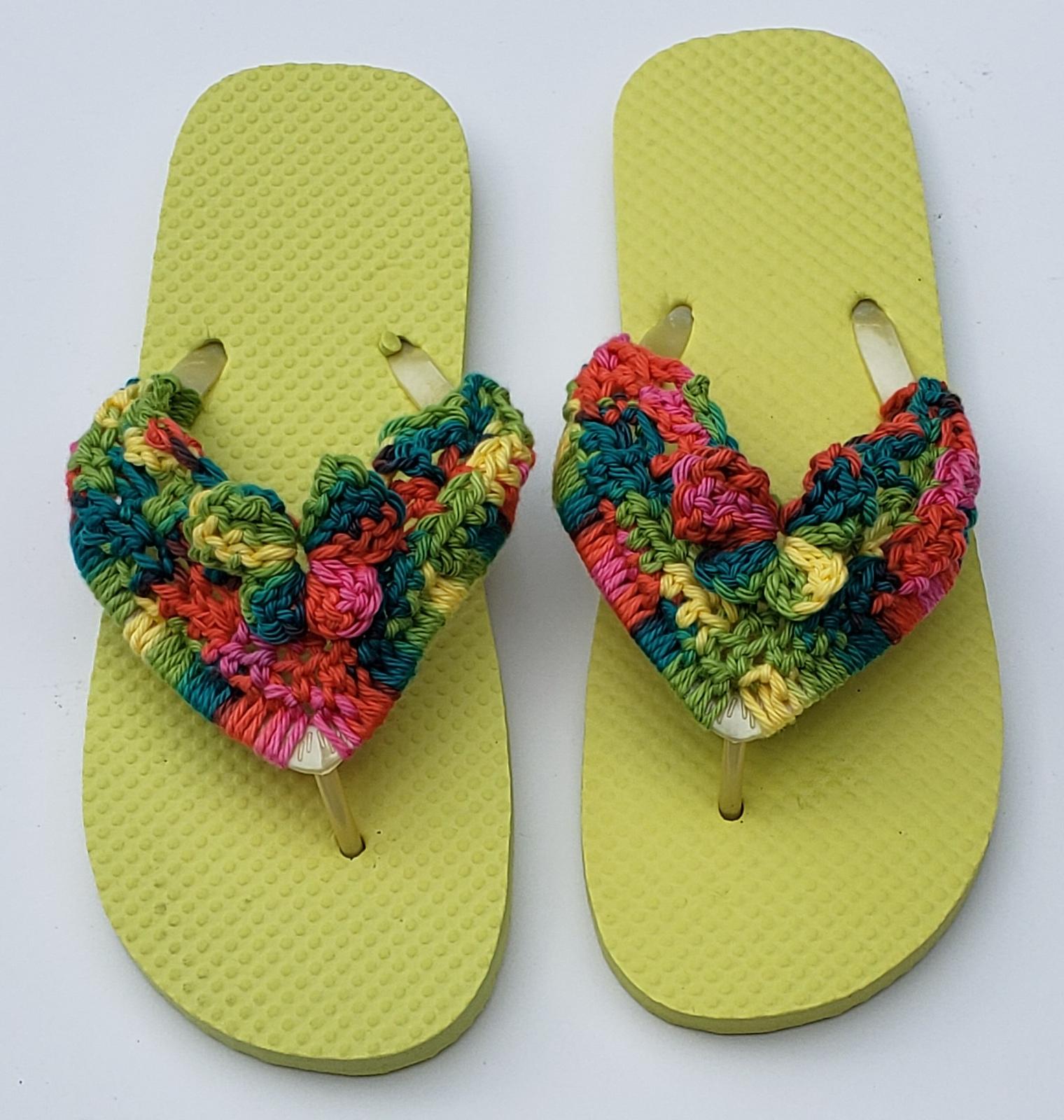 Butterfly Flip Flops