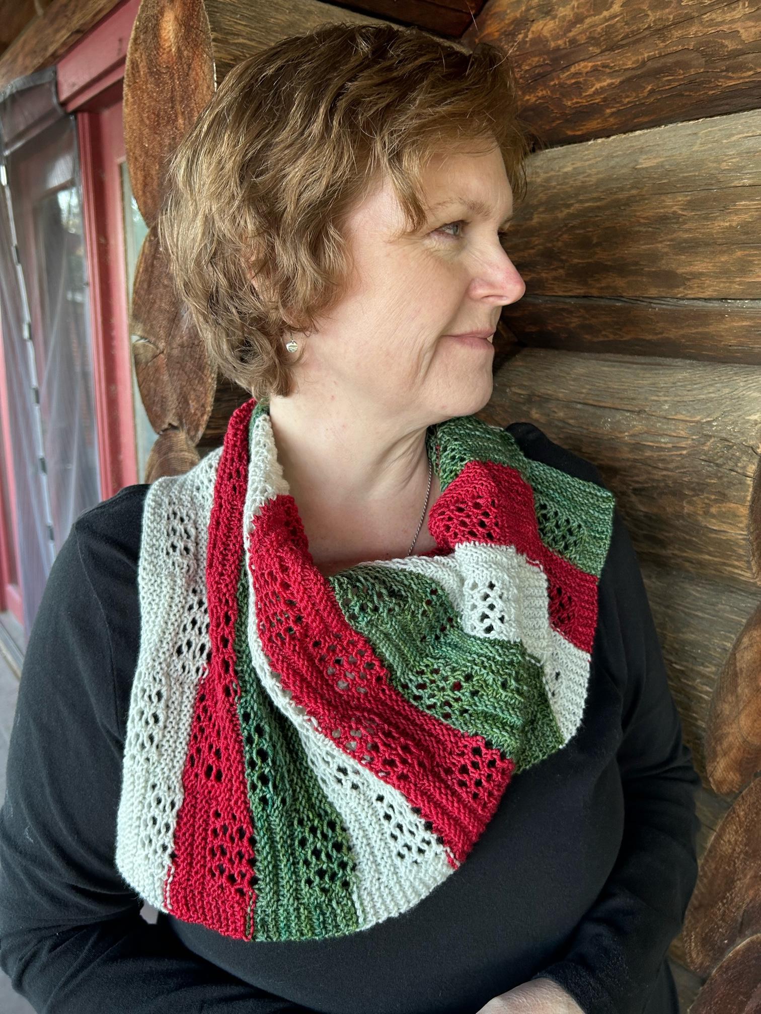 It's Beginning to Look a Lot Like Knitmas Cowl