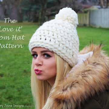 Love it Pom Beanie USA