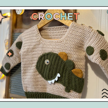 Dinotastic, Crochet Dinosaur Jumper