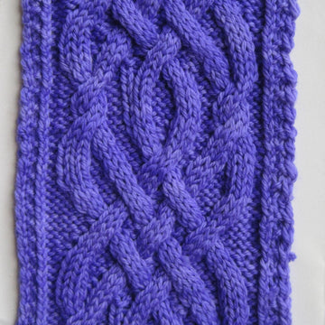 Clearwater Celtic Cabled Scarf
