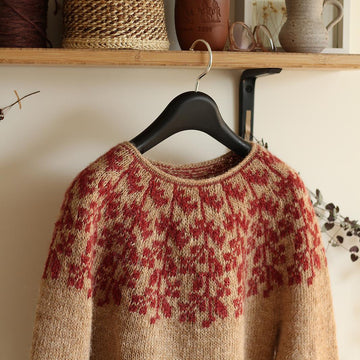Between petals pullover